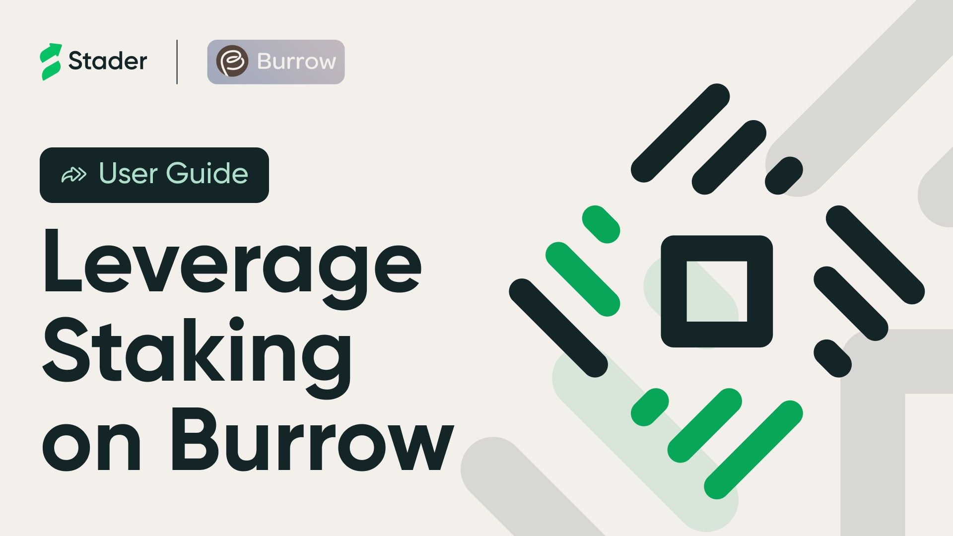 Leverage Staking with Burrow — User Guide