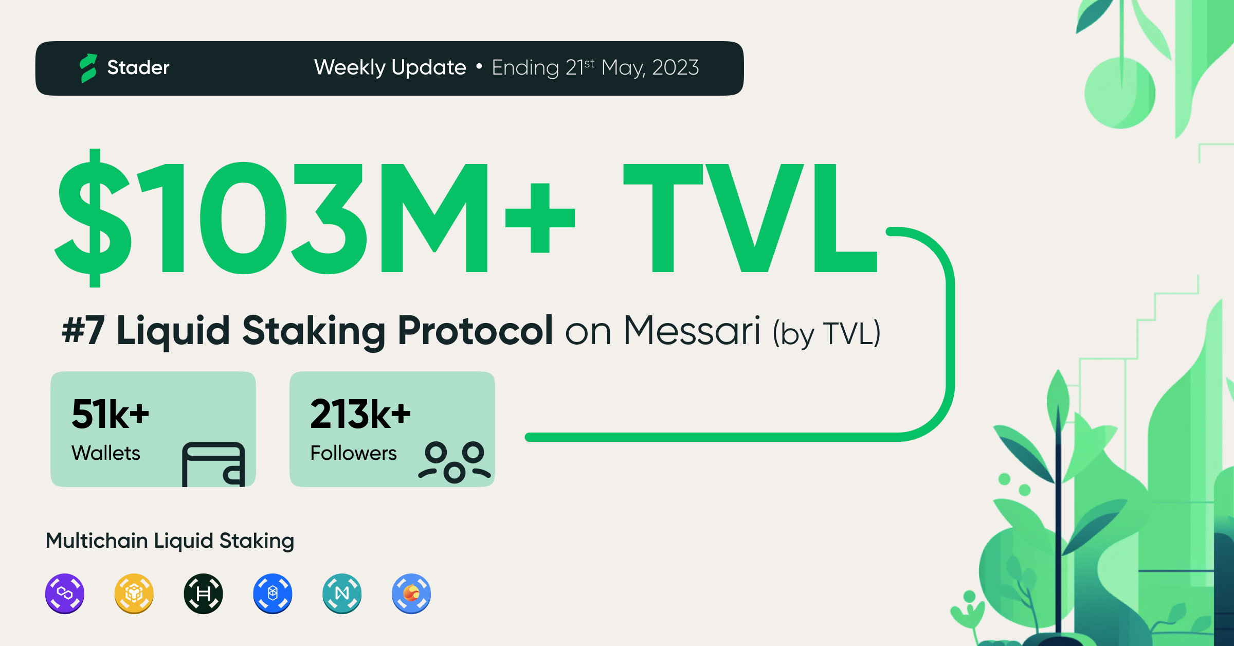 Stader’s Weekly Update (21st May, 2023)