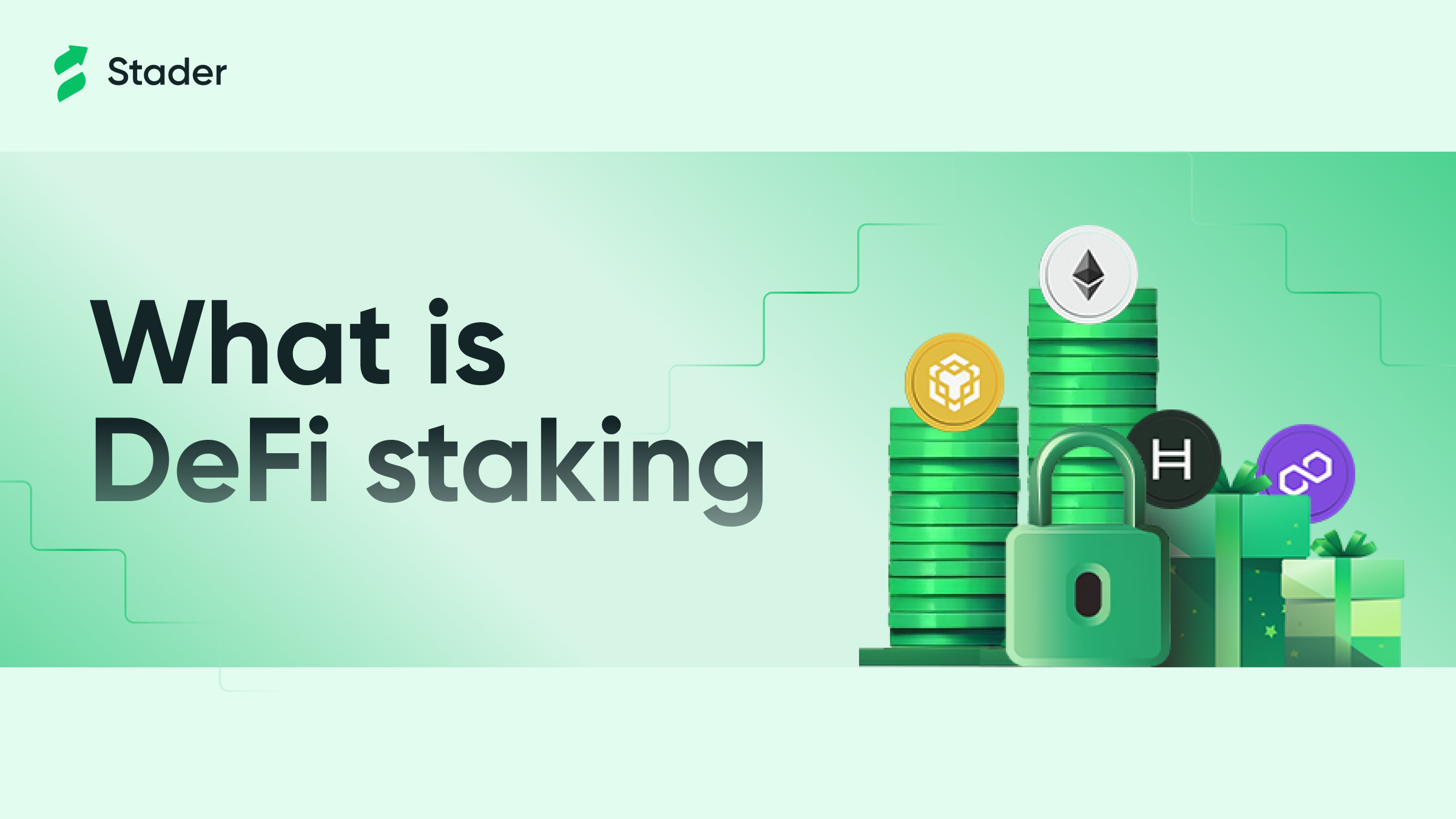 What is DeFi staking?